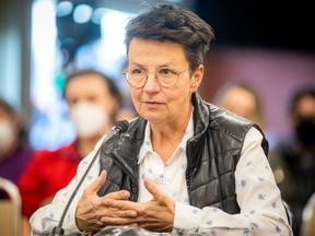 Catherine McKenney, who ran unsuccessfully in Ottawa's mayoral election in October, was the last of three speakers at the final hearing of the Ottawa People's Commission on Saturday.