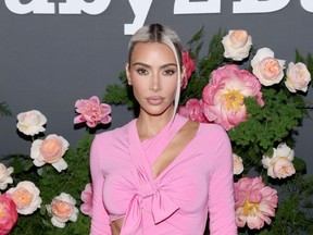 Kim Kardashian attends the Baby2Baby Gala at the Pacific Design Center in West Hollywood, Calif., Nov. 13, 2022.