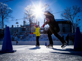 The Rideau Hall skating rink has kicked off the 150th season of skating at Rideau Hall Saturday, Jan. 14, 2023.