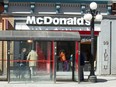 McDonald's on Rideau Street near the Rideau Centre pictured in 2015.