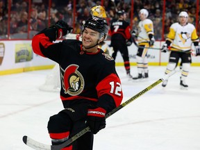 Ottawa Senators right wing Alex DeBrincat (12) not likely to be traded, GM says