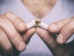 This is the most popular time of year to quit smoking.