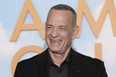 Tom Hanks poses for photographers upon arrival for the photo call of the film 'A 'Man Called Otto' in London, Friday, Dec. 16, 2022.