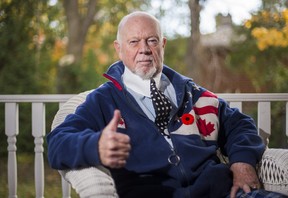 Hockey commentator Don Cherry in Mississauga on Nov. 9, 2021.