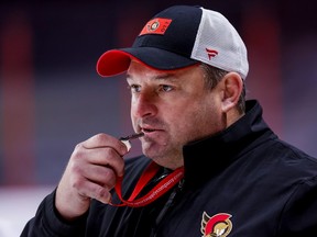 Senators head coach D.J. Smith says he enjoys seeing those players who have worked hard in the minors come up and enjoy success at the NHL level.