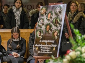 A vigil held in early 2020 at the University of Ottawa to honour the three students who died in the tragic crash of Ukraine International Airlines Flight PS752 in Tehran.
