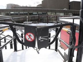 The Rideau Canal Skateway is not yet open to skaters.
