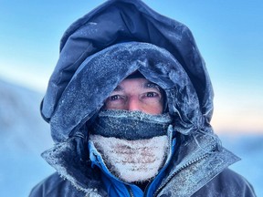 Chelsea's Ray Zahab is off to the Arctic for a 10-day trek across Baffin Island. Zahab, who turns 54 on Feb. 11, is squeezing in the adventure between bouts of chemotherapy treatment at the Gatineau Cancer Centre. The ultra-runner was diagnosed with lymphoma in 2022. Photo:
