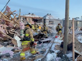Several homes were destroyed in east Ottawa Monday morning after a gas leak triggered an explosion.
