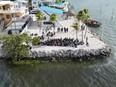 114 Haitian migrants made landfall in the Florida Keys early Thursday in Tavernier.