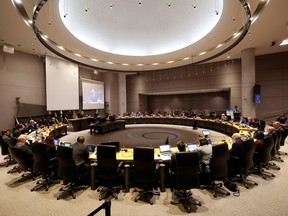 A file photo of Ottawa City Council from a meeting in January.