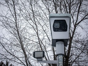 Automated speed enforcement camera
