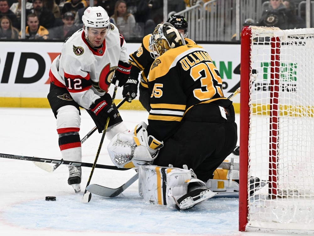 GARRIOCH: Anstrengung ist da, aber Senatoren scheitern gegen Ullmark und die Bruins