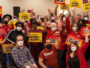 About 50 Public Service Alliance of Canada members and leaders gathered for a strike readiness summit in Ottawa last week.