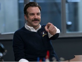 Jason Sudeikis stars in the Apple TV+ series Ted Lasso.