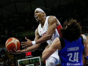 Canada's Kadre Gray in action