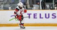 Ottawa 67s Cameron Tolnai extended his point streak to three games. Valerie Wutti photo