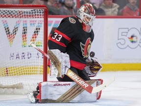 Ottawa Senators goalie Cam Talbot says it's exciting to return as the team fights to remain in the playoff hunt.