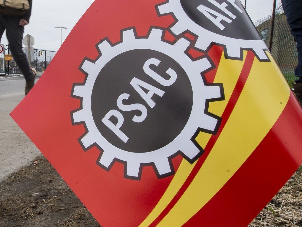 PSAC STRIKE DAY 1 Thousands of public servants on picket lines across
