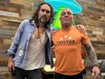 Russell Brand and Joe Rogan