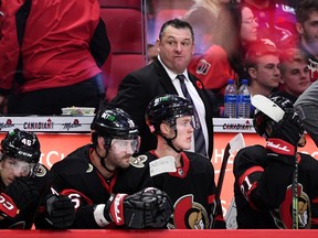 Senators head coach D.J. Smith remains under contract with the team, but his status going forward will be determined once the ownership of the franchise changes.