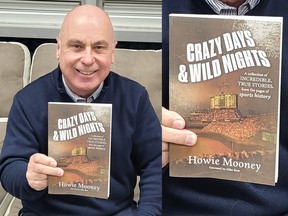 Howie Mooney turned his passion for sports into a book, Crazy Days and Wild Nights.