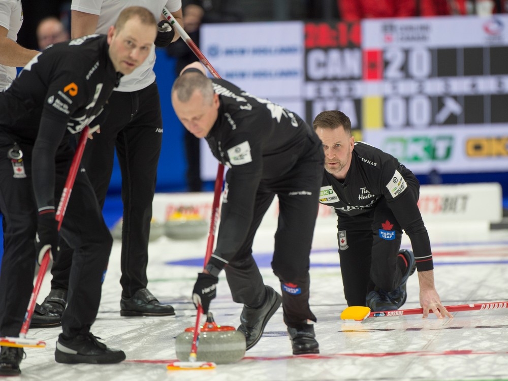 Die Action der Curling-Weltmeisterschaft beginnt in Ottawa