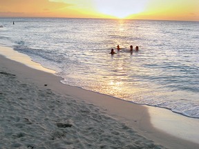 People swim in Varadero beach, Cuba. (File photo)