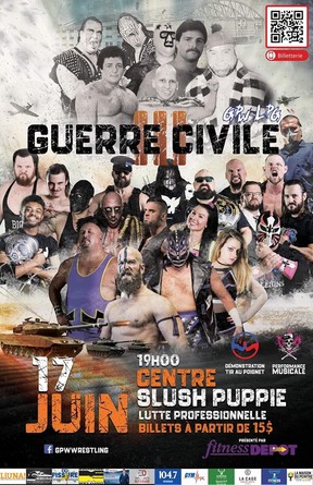 Affiche Gatineau Pro Wrestlings