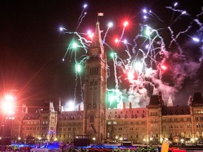 fireworks in Ottawa