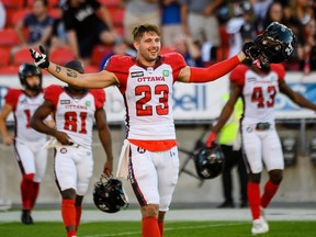 Ottawa Redblacks wide receiver Jaelon Acklin