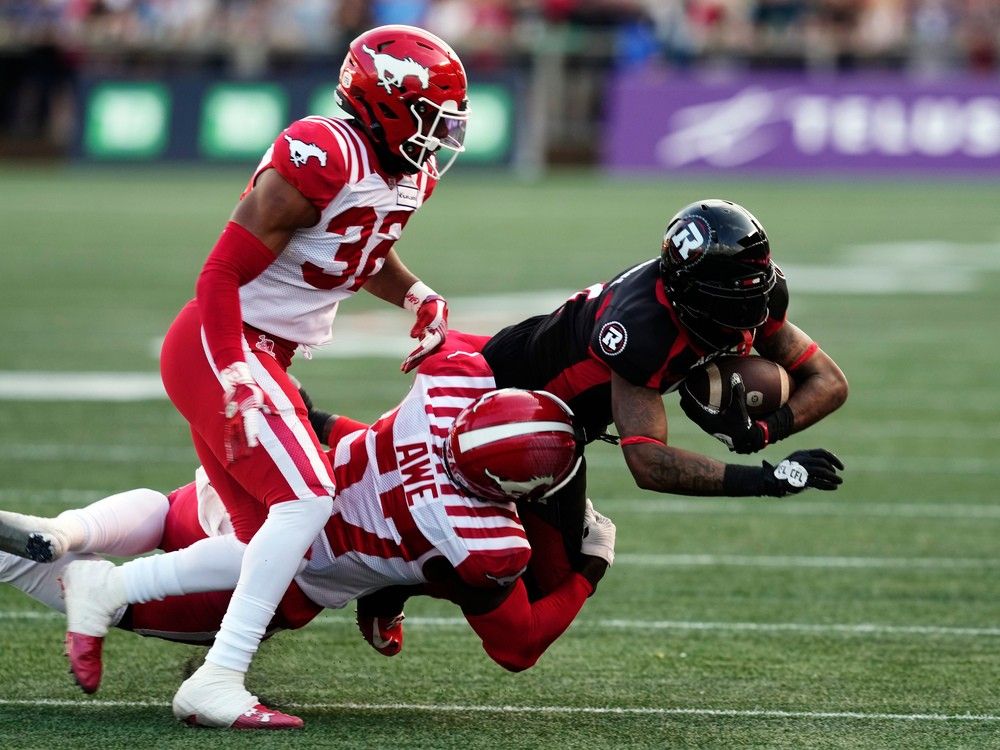 CFL playoff picture finalized after Roughriders lose to Stampeders