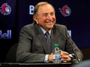 National Hockey League Commissioner Gary Bettman gave an update Thursday to the NHL's board of governors on the agreement-in-principle reached to purchase the Ottawa Senators. 