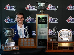Connor Bedard Canadian Hockey League awards