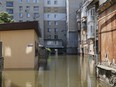 floodwaters in Ukraine