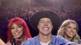 Mitch Marner and fiancee Stephanie LaChance had a night to remember at Shania Twain's show at Toronto's Budweiser Stage Friday night.