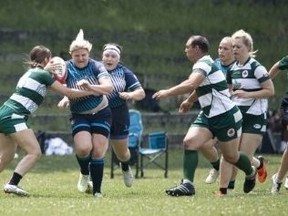 Transitioning from male to female rugby player known as Ash