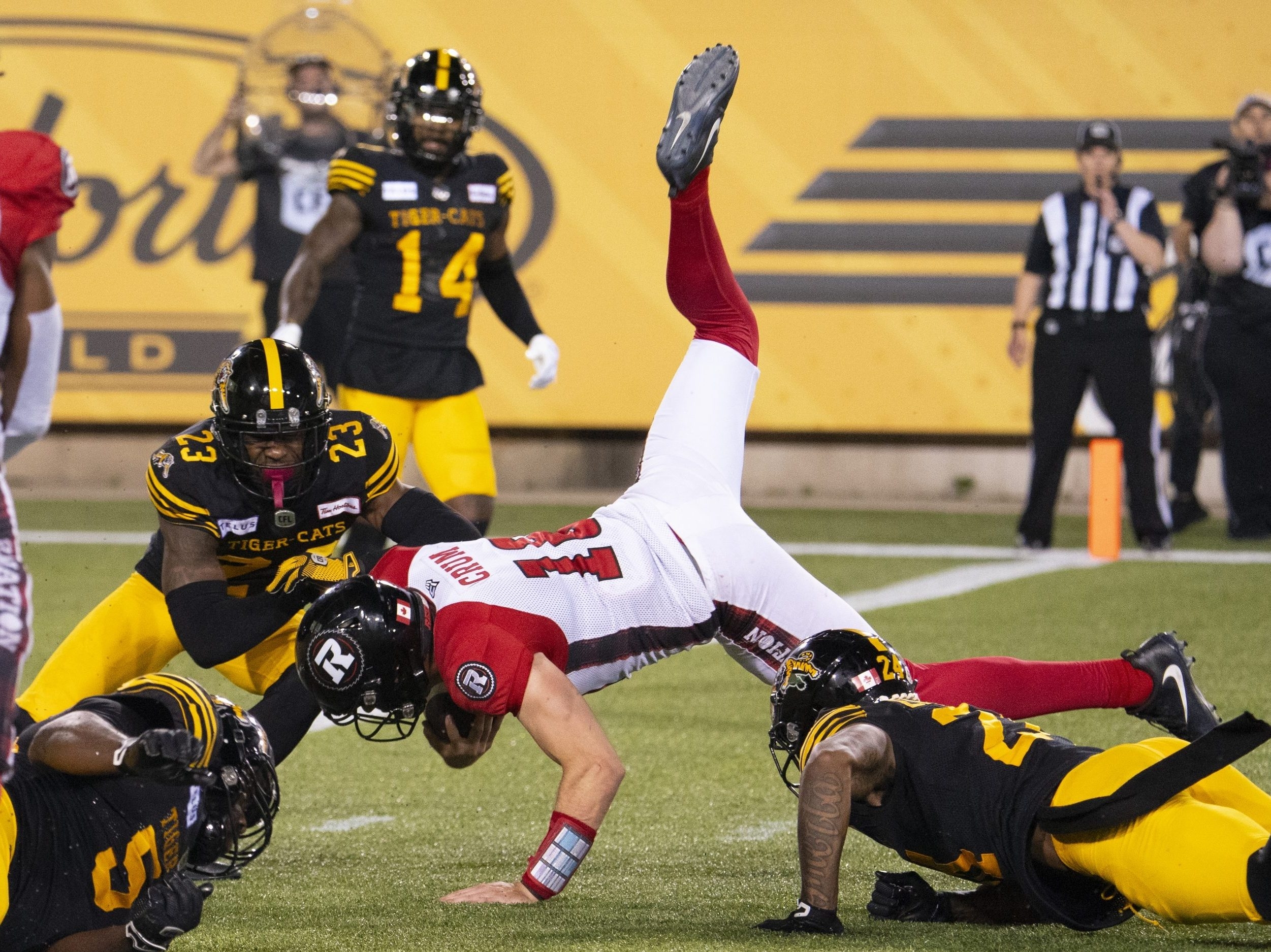 Ticats down Redblacks on final play of game, end Ottawa playoff