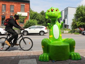 Statues on Somerset St in Ottawa are being stolen or damaged. Assignment 139227 Photo by Staff/Ottawa Citizen