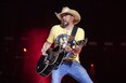 Jason Aldean performs during CMA Fest 2022 in Nashville, Tenn.