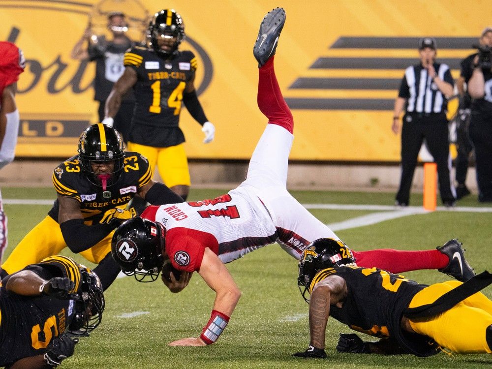 Hamilton Tiger-Cats rally past Ottawa Redblacks for first win of