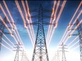 Electricity transmission towers