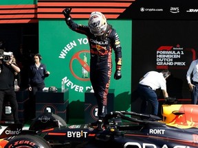 Red Bull Racing's Dutch driver Max Verstappen