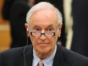 Phil Lind appears before the Heritage Committee on Parliament Hill in Ottawa Monday, April 20, 2009.