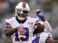 Buffalo Bills wide receiver Mike Williams celebrates with teammate Sammy Watkins in 2014.