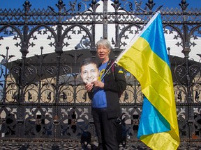 Ukraine supporter Karen Niven-Wigston