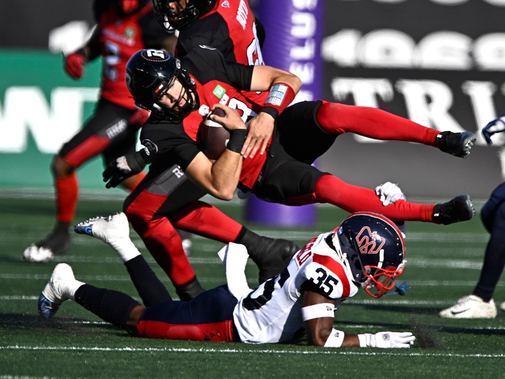 Redblacks look to keep playoff hopes alive in rematch with Alouettes