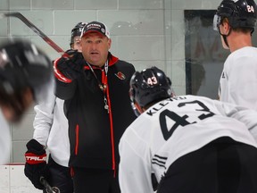 D.J. Smith Ottawa Senators head coach