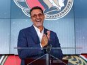 Michael Andlauer was officially introduced as majority owner of the Ottawa Senators on Friday.