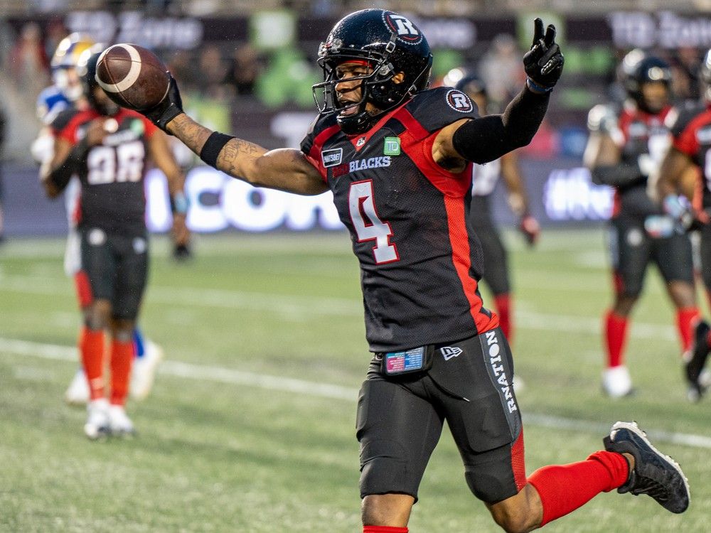 Money Hunter returns to Redblacks' roster for game against Alouettes